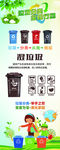 垃圾分类展架