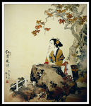 国画仕女图