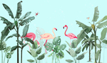 芭蕉火烈鸟