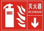 灭火器标识