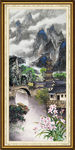 国画山水 江南