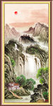 玄关山水画