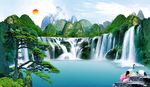 山水风景画