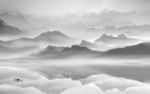 意境 大气山水画 TIF分层