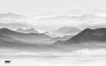 新品风景山水画 TIF分层