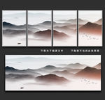 新中式山水画 水墨山水装饰画