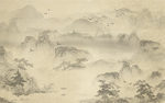 国画背景墙