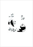 熊猫吃竹子