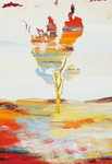 抽象油画