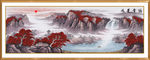 鸿运当头国画