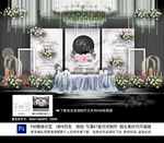 婚礼迎宾区