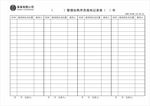 管理处秩序员报岗记录表