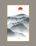 水墨画