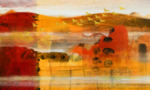 抽象油画