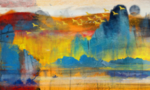 抽象油画
