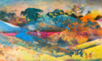 抽象油画