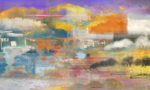 抽象油画