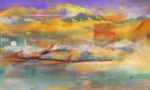 抽象油画