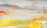 抽象油画