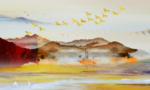 抽象油画