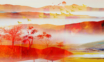 抽象油画