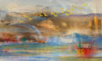 抽象油画