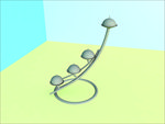 烛台模型 简约 C4D模型