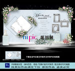 婚礼迎宾区