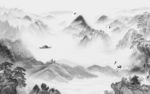大气中式新山水画 TIF分层