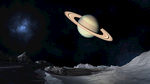 太空土星图片