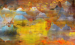 抽象油画