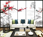 国画梅花