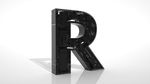 科技字母模型 R