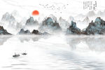 新款山水画