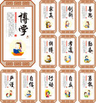 中小学校园文化展板励志口号标语