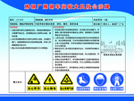 精炼炉 较大风险公示牌 告知卡