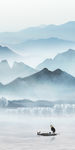 现代 意境新山水画 TIF分层