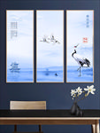白鹤装饰画