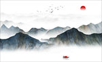 水墨山水画