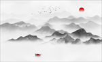 现代山水画