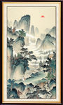 山水国画