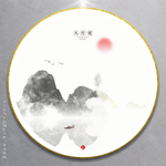 现代水墨画