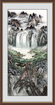 大厅山水画
