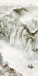 高档新山水装饰画 TIF分层