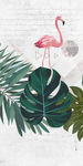 绿叶玄关装饰画 TIF分层