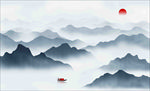 禅意山水画