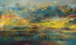 抽象油画