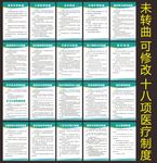 最新十八项医疗核心制度