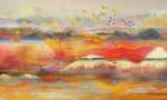 抽象油画