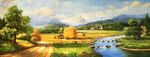 田园风景油画